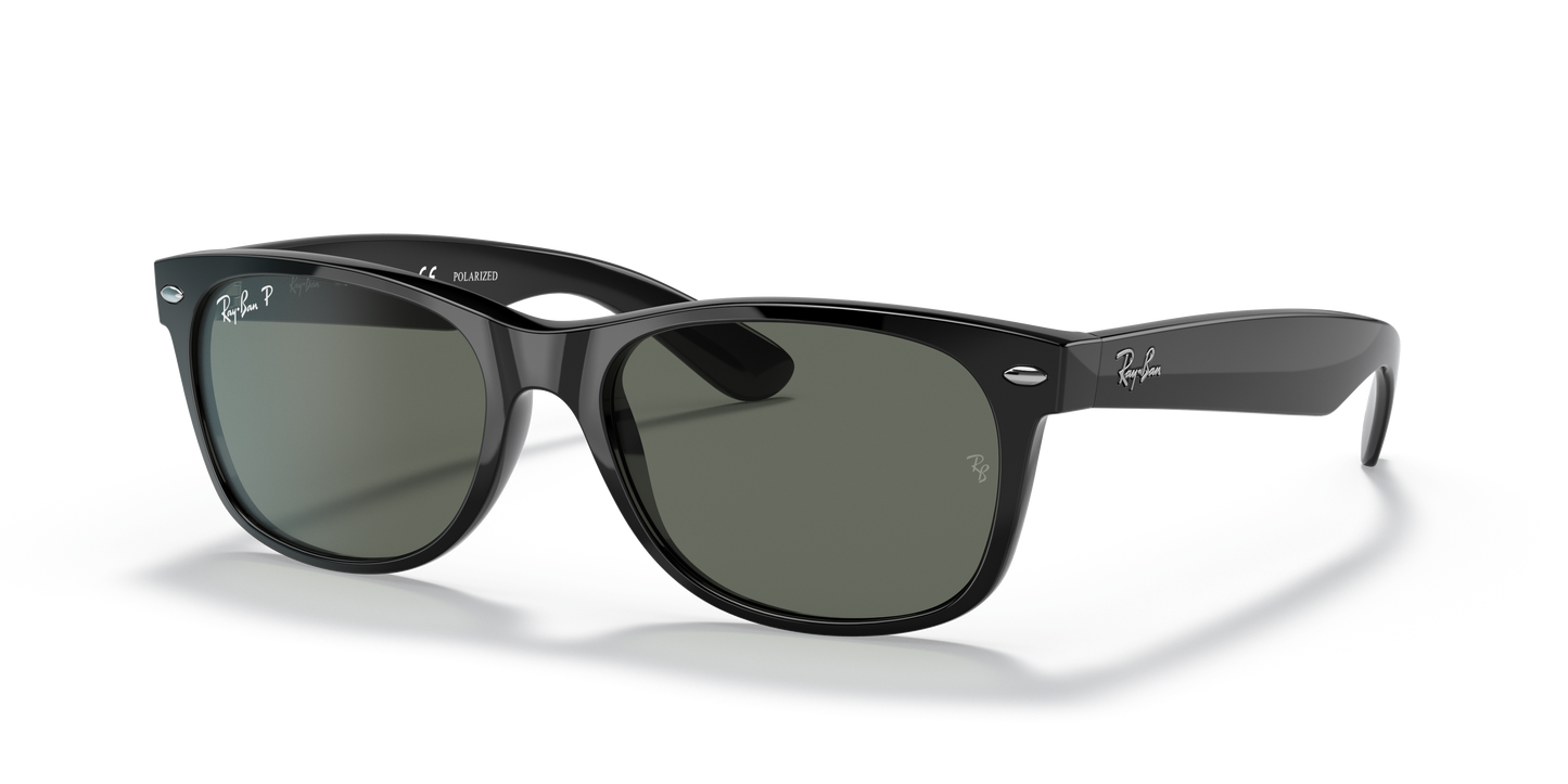 Ray Ban New Wayfarer Polarized Sunglasses Sleek Frame with Enhanced Visual Comfort