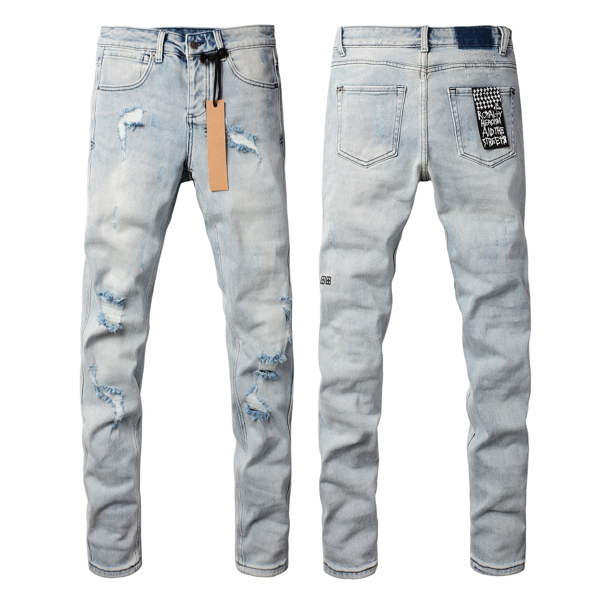 Vaqueros Ksubi Jeans azul claro con corte sencillo y limpio 3001