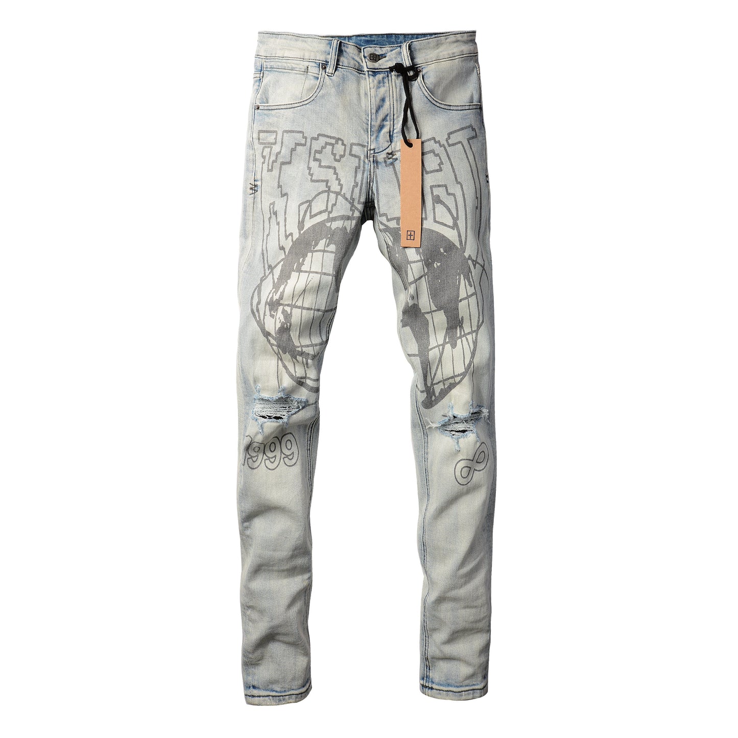 Jean slim gris intemporel 3013