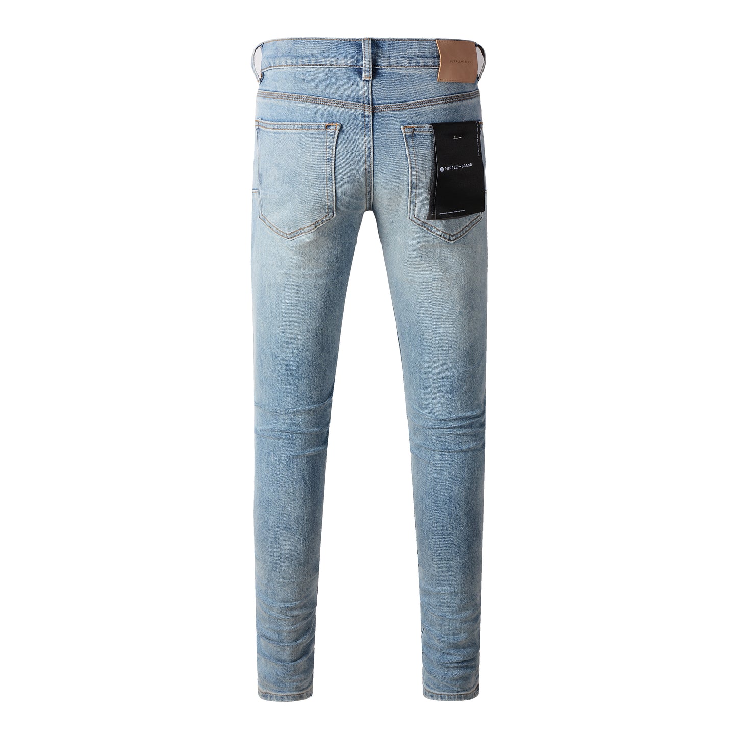 Vaqueros azules rotos de moda 9075 con diseño desgastado