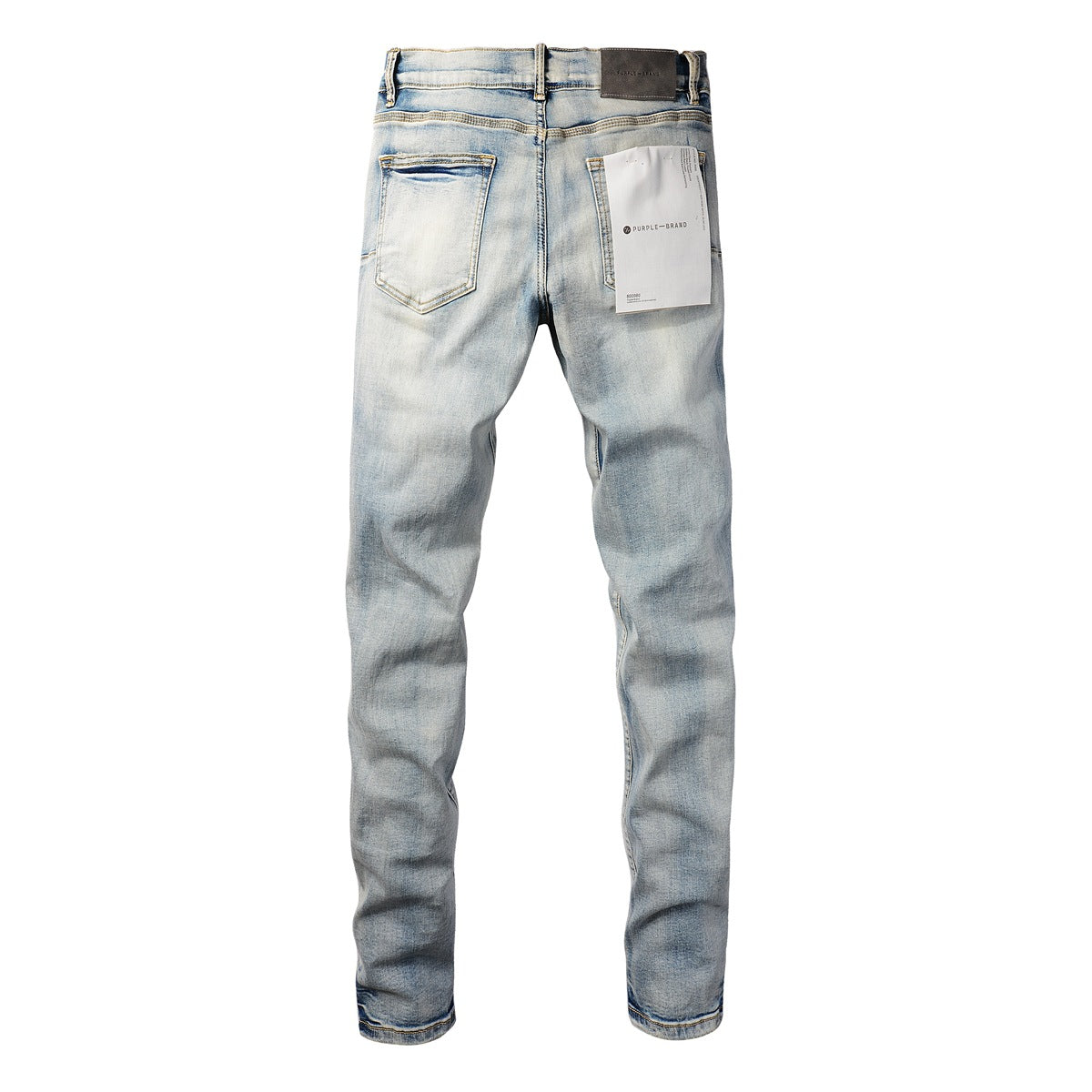 Jean bleu vintage déchiré à la mode 9058