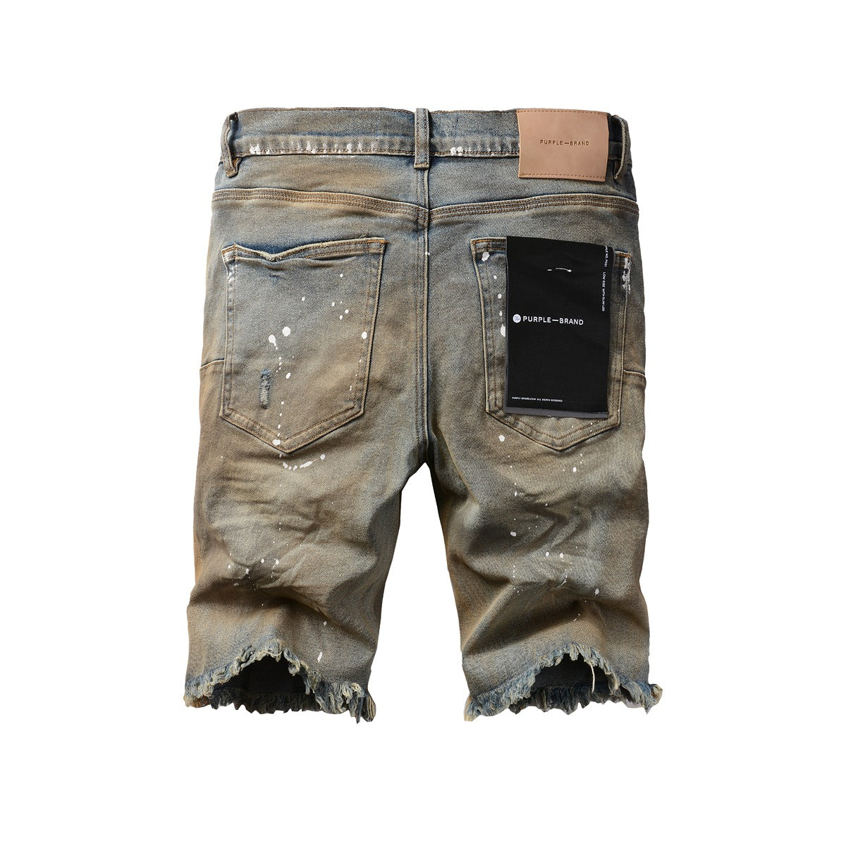 Short en jean gris argenté tendance, parfait pour une tenue contemporaine 5012