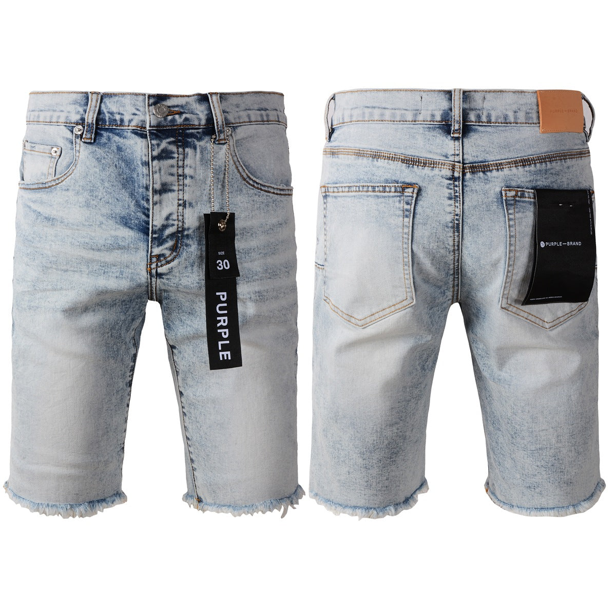 Shorts vaqueros color gris plateado 5053 con un diseño elegante y moderno