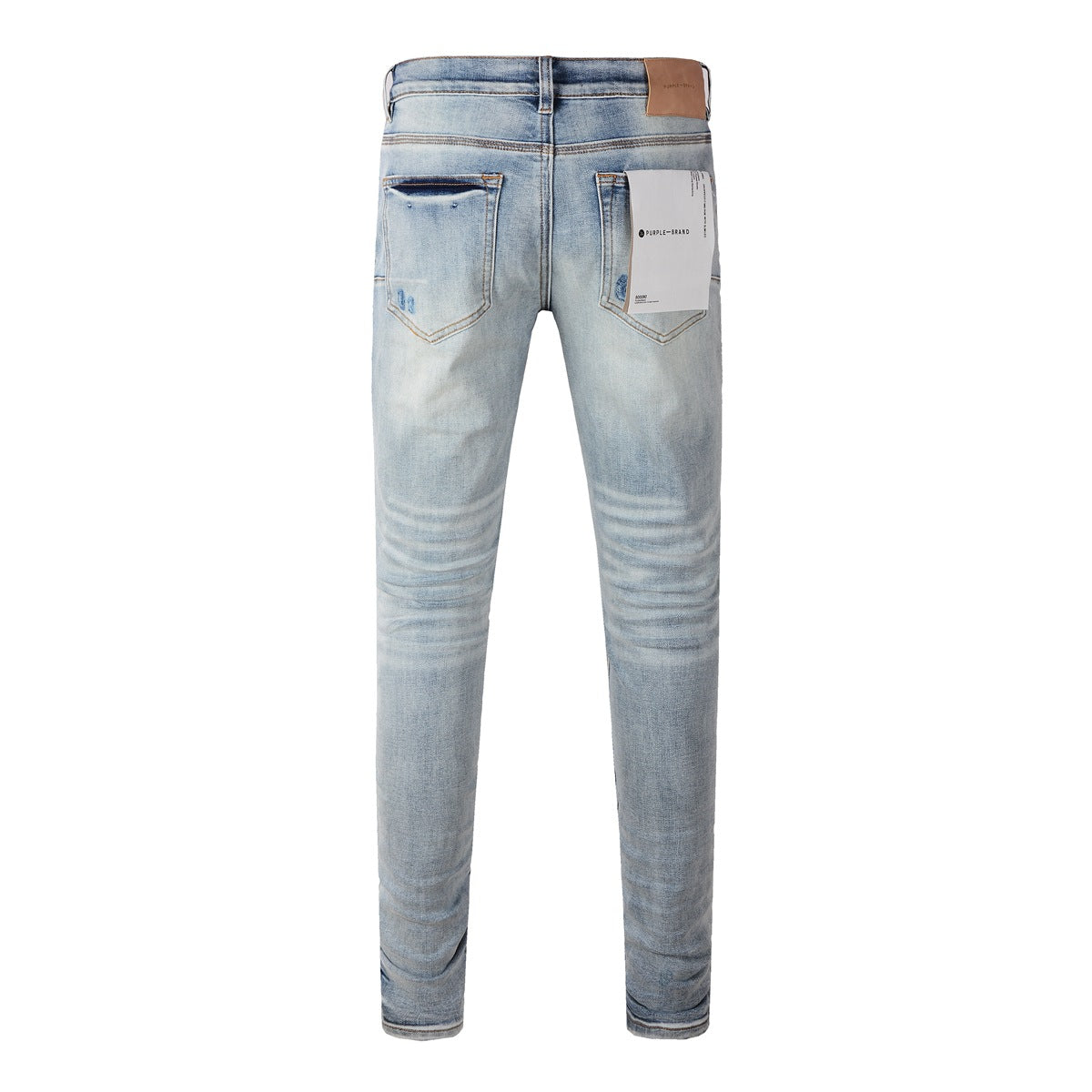 Nuevos jeans de moda con personalidad morada 9038