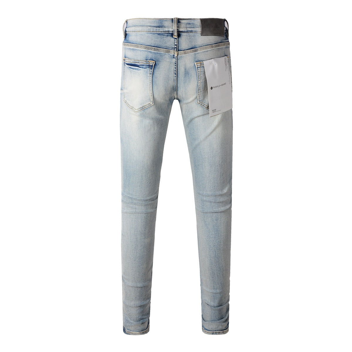 Jean bleu vintage déchiré à la mode 9058