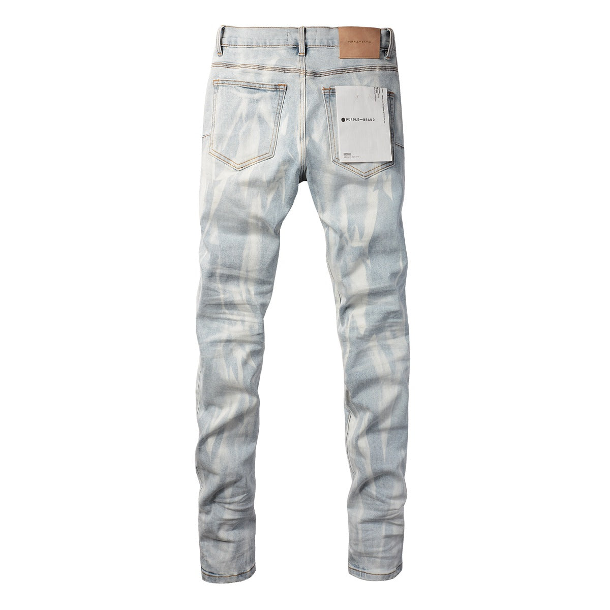 Pantalones vaqueros High Street Slim Fit Tie Dyed Wash personalizados (7017-9017)