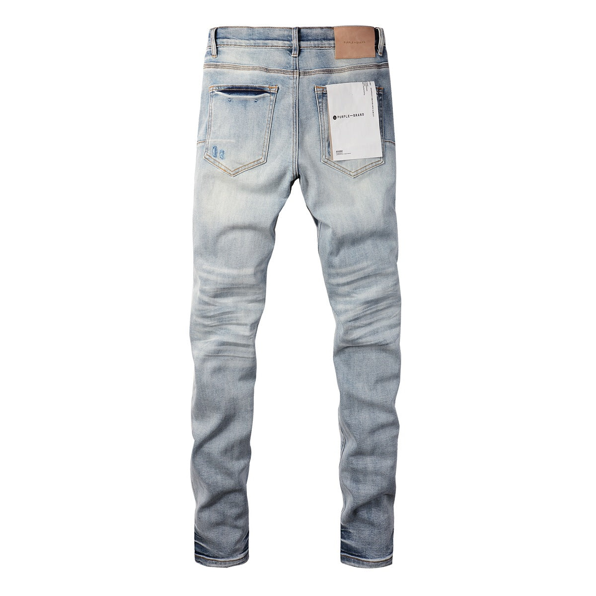 Nuevos jeans de moda con personalidad morada 9038