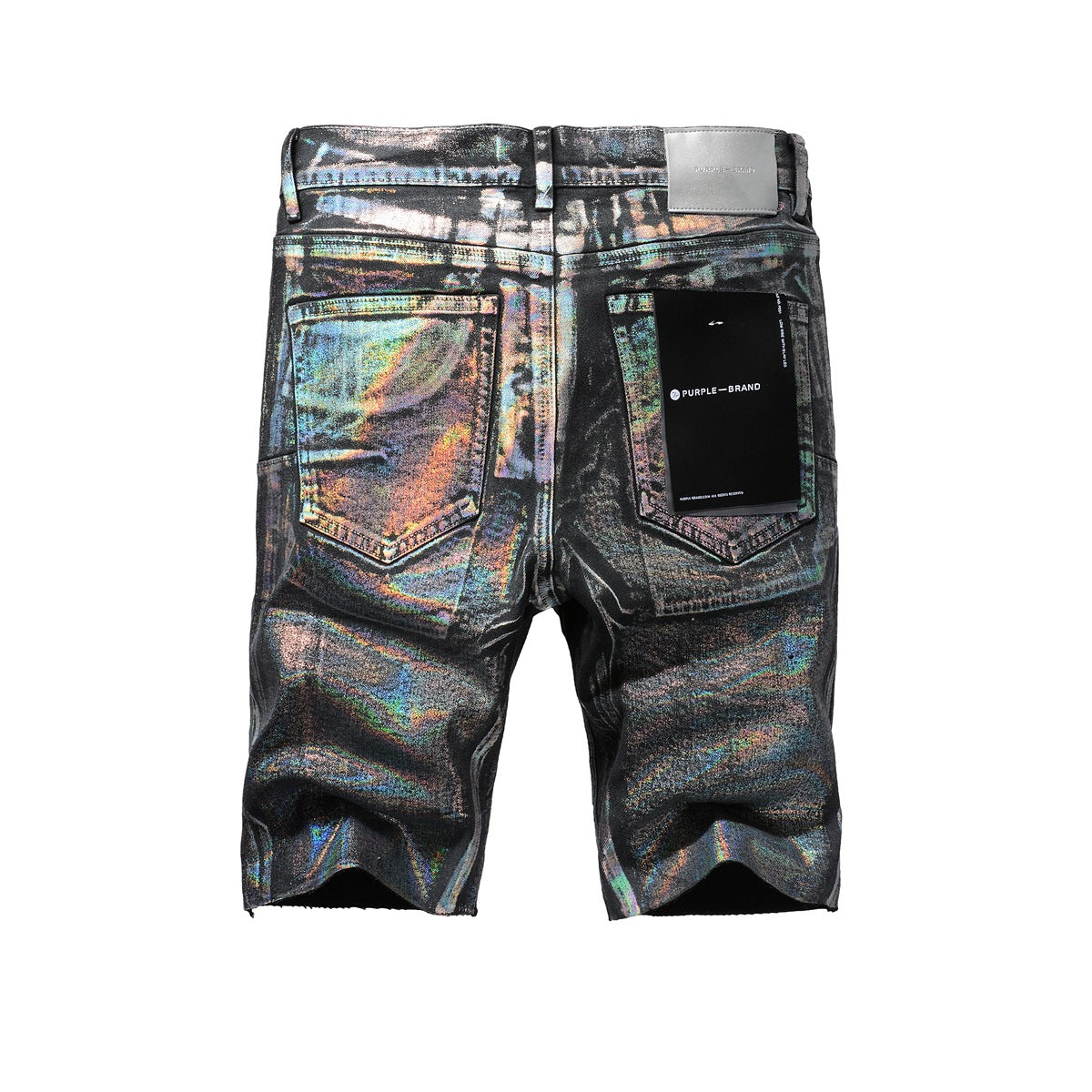 Nouveaux jeans pour hommes, tendance, tendance, revêtement, short en jean 5028