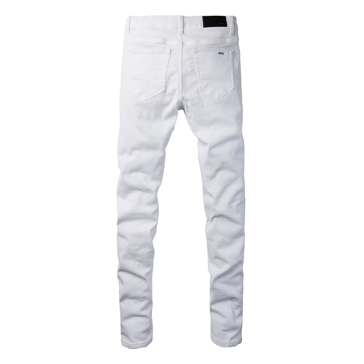 Purple Mens Jean Man Embroidery Pants Embroidered Patches Desinger Denim Trouser Skinny 592