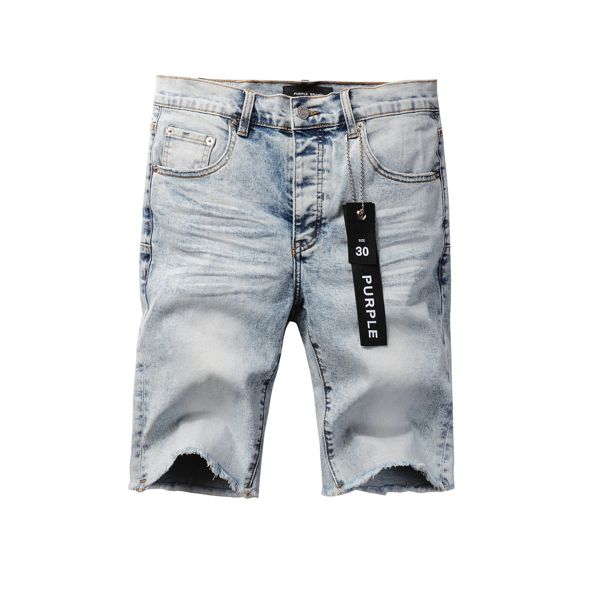 Shorts vaqueros color gris plateado 5053 con un diseño elegante y moderno