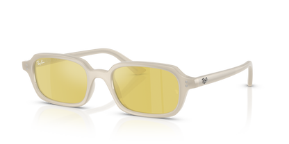 Ray Ban Retro Rectangle Sunglasses for Men with Tortoise Frame and Dark Lenses