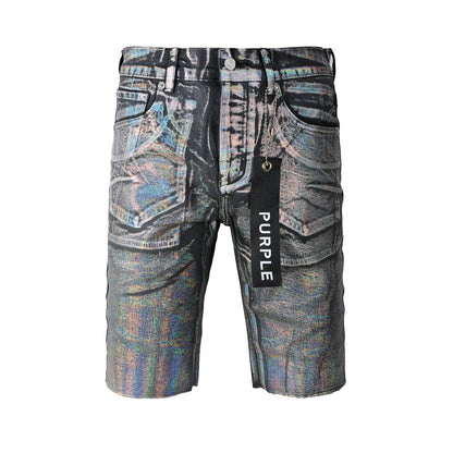 Nouveaux jeans pour hommes, tendance, tendance, revêtement, short en jean 5028