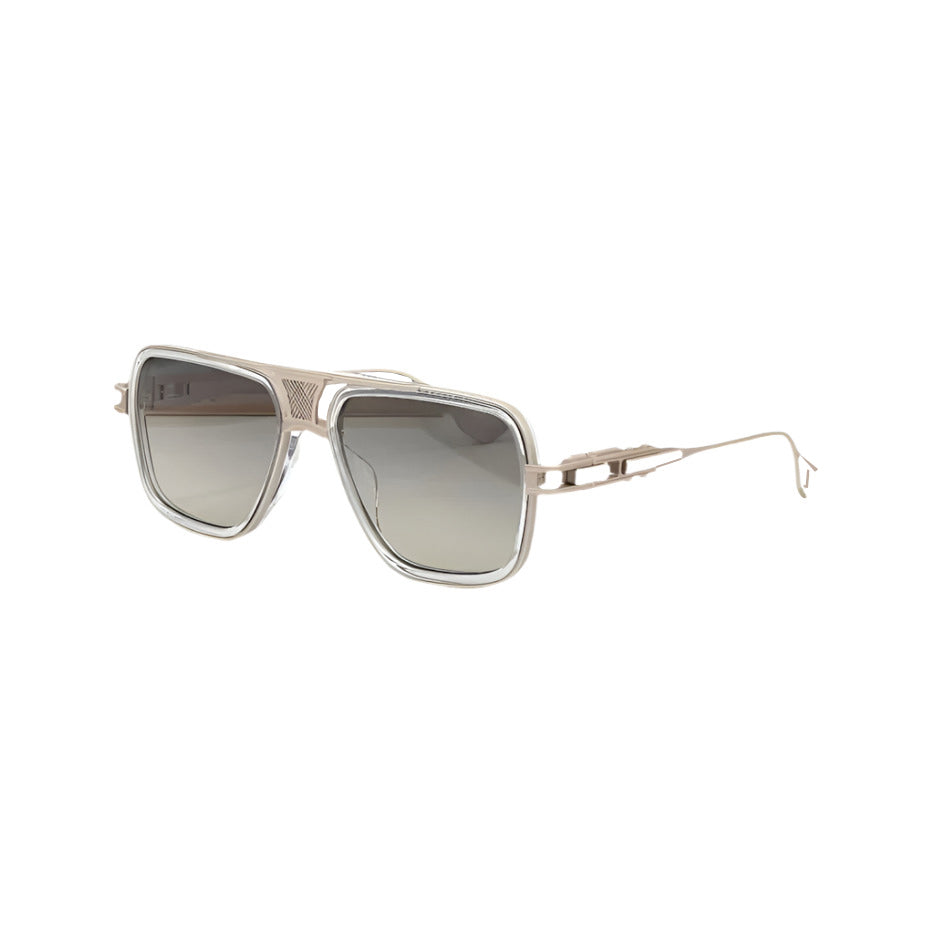 Cross-border Fashion Light Luxury Metal Toad Frame Vacation Trendy Men and Women Sunglasses Party Photo TOP Sunglasses DTS460